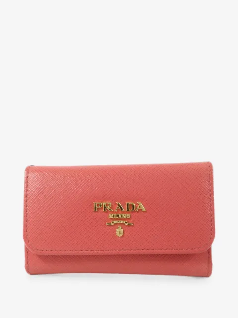 Prada Pre-Owned Saffiano leather key holder