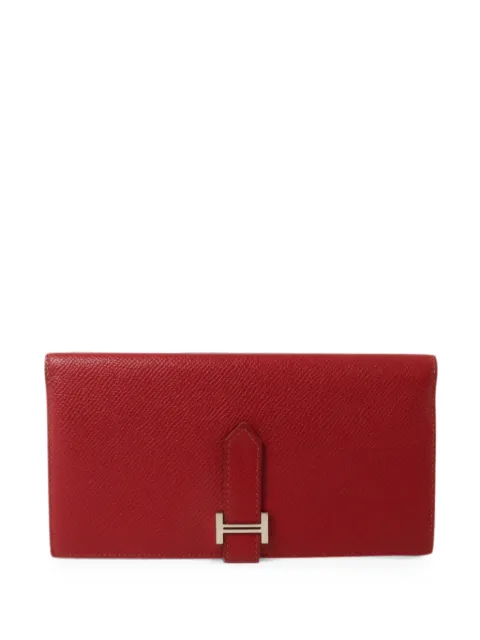 Hermès Pre-Owned Bearn Epsom long wallet