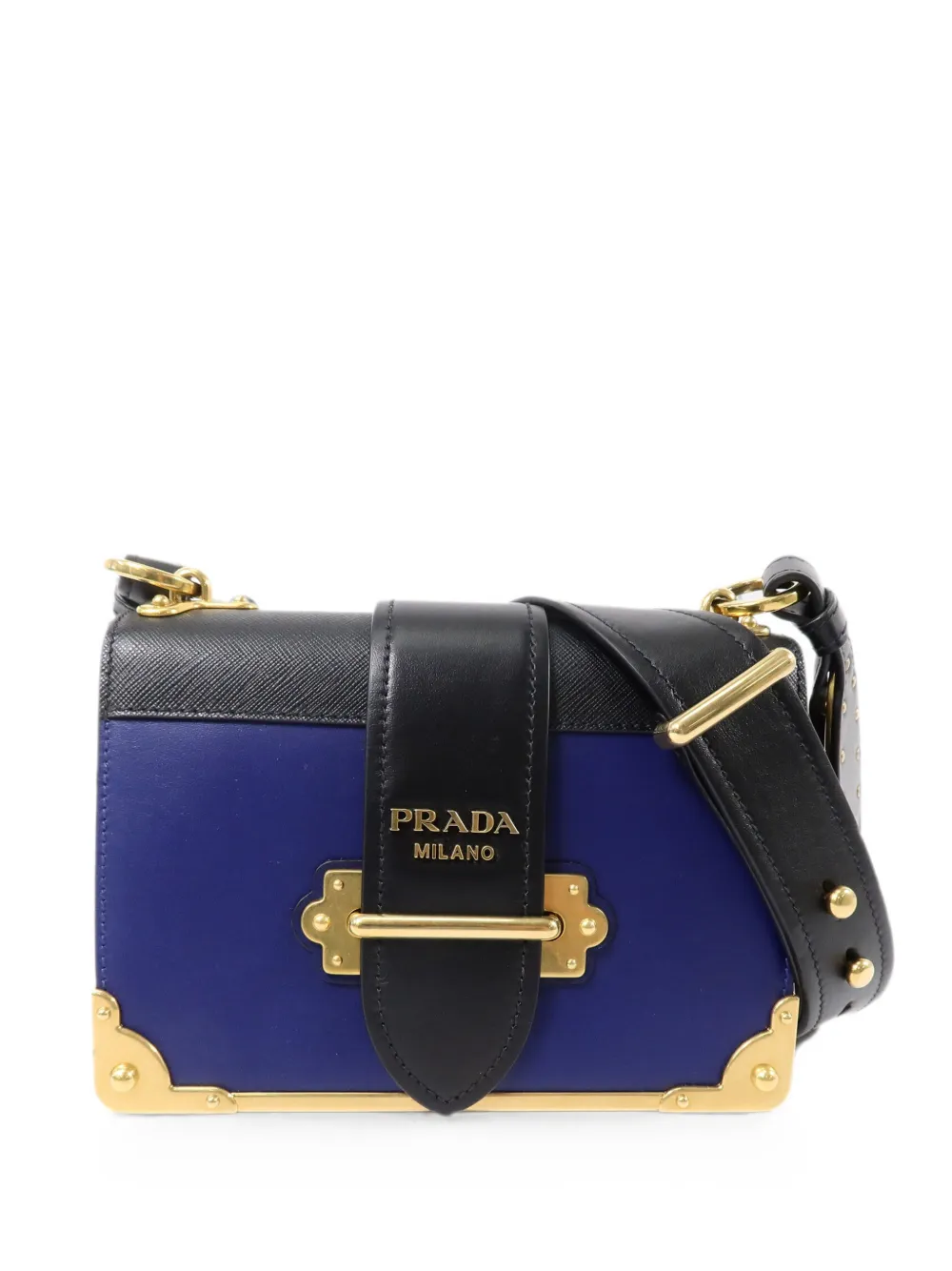 Prada Pre-Owned Cahier shoulder bag - Blu