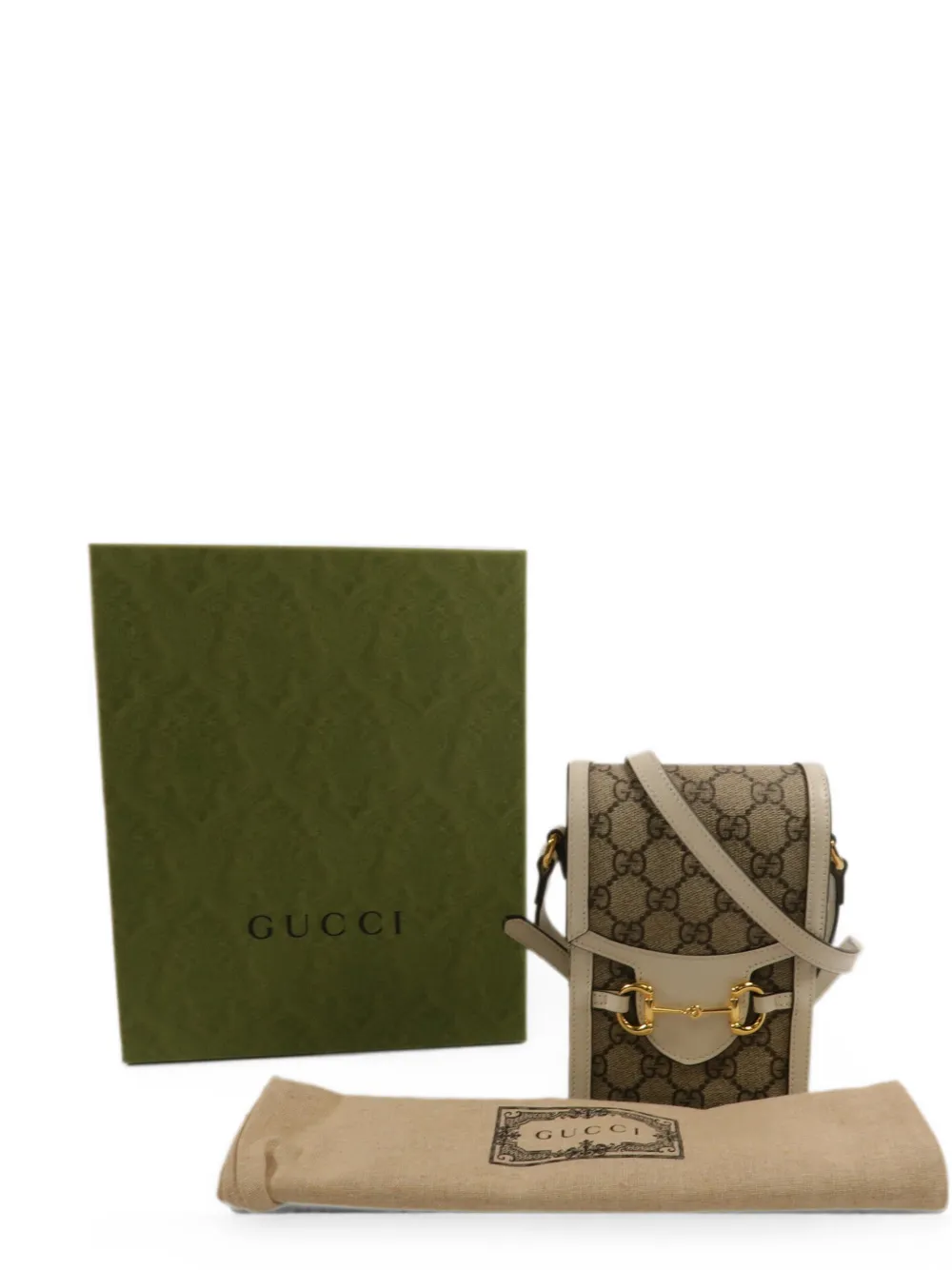 Gucci Pre-Owned 1955 Horsebit shoulder bag - Brown