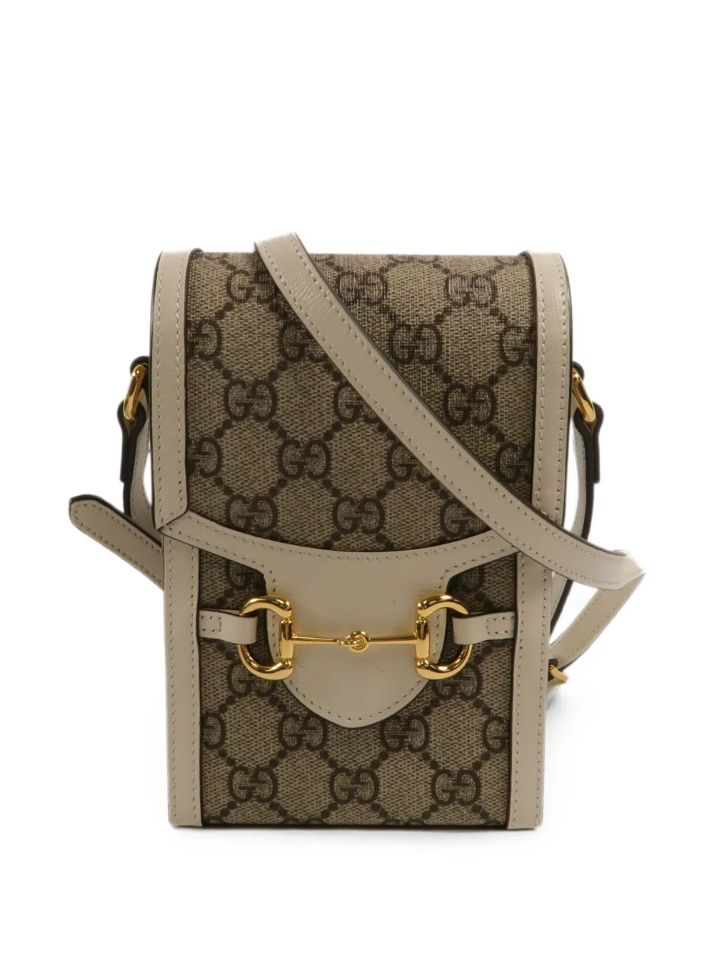 Gucci Pre-Owned 1955 Horsebit shoulder bag - Braun