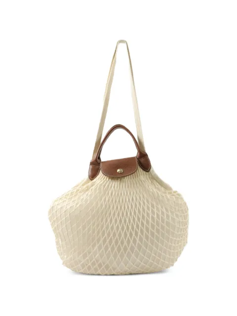 Longchamp Le Pliage Filet mesh shoulder bag
