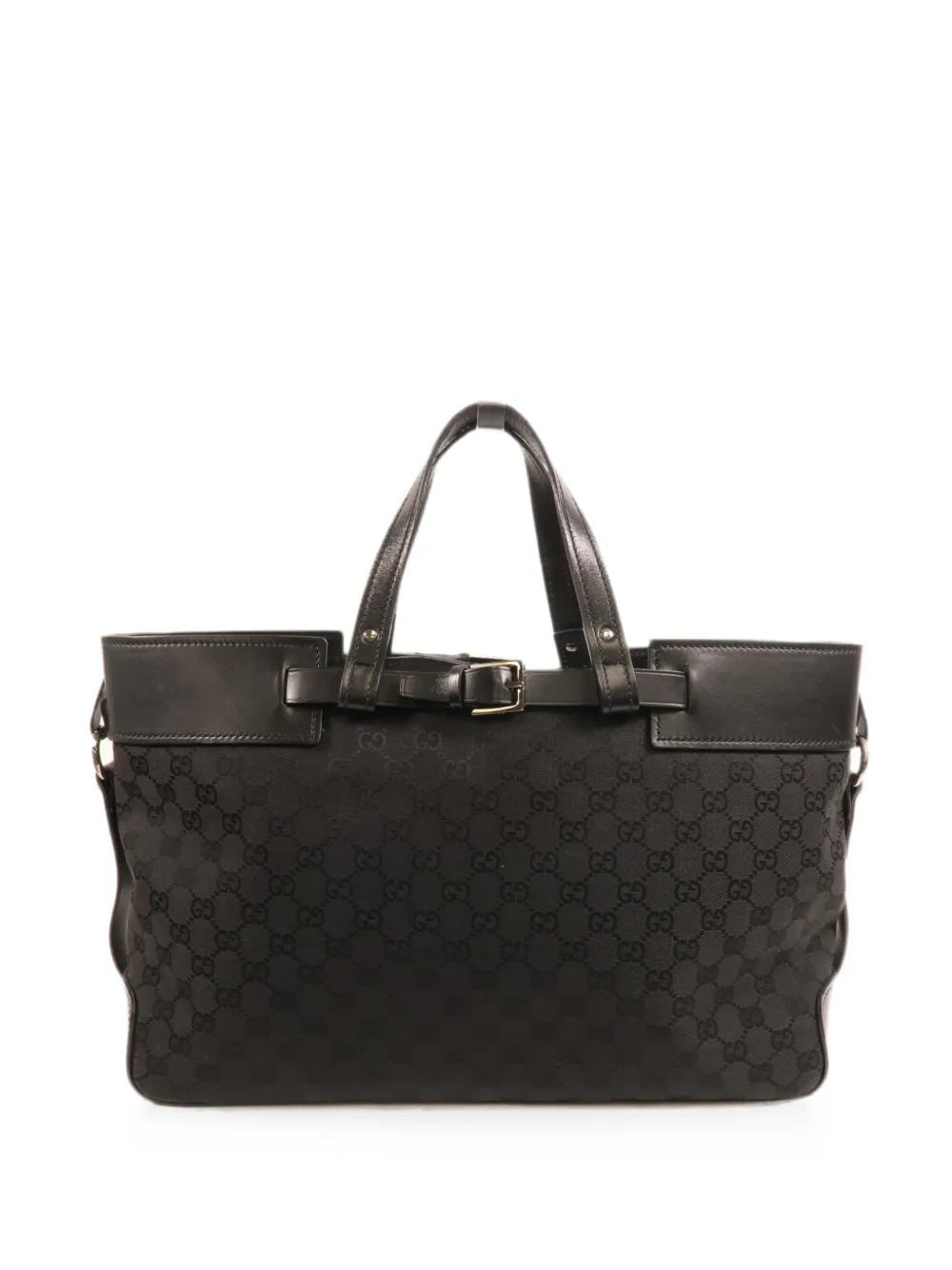 Gucci Pre-Owned GG monogram tote bag - Black