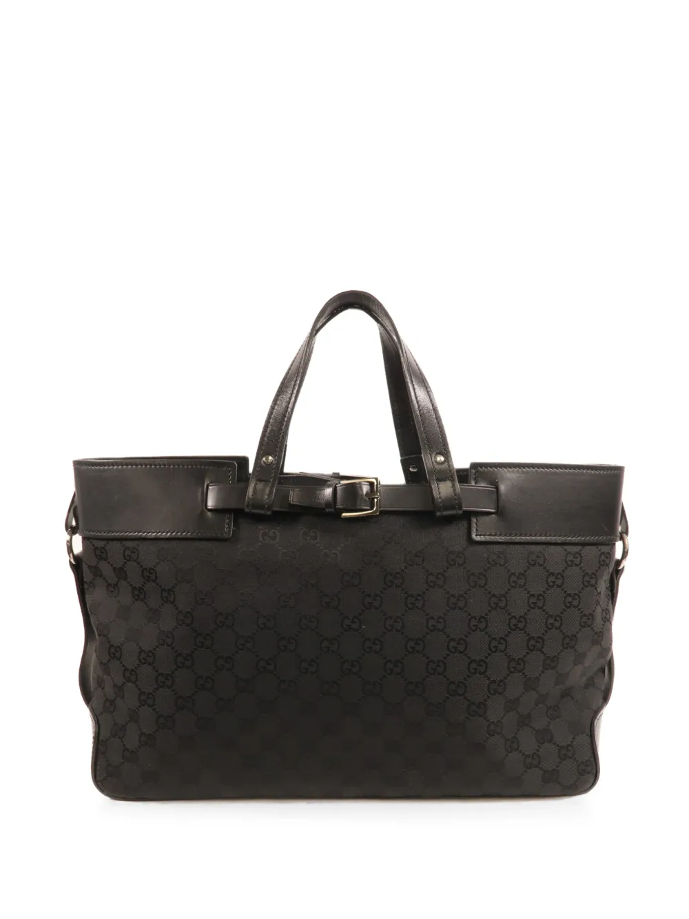 Gucci Pre-Owned GG monogram tote bag - Nero