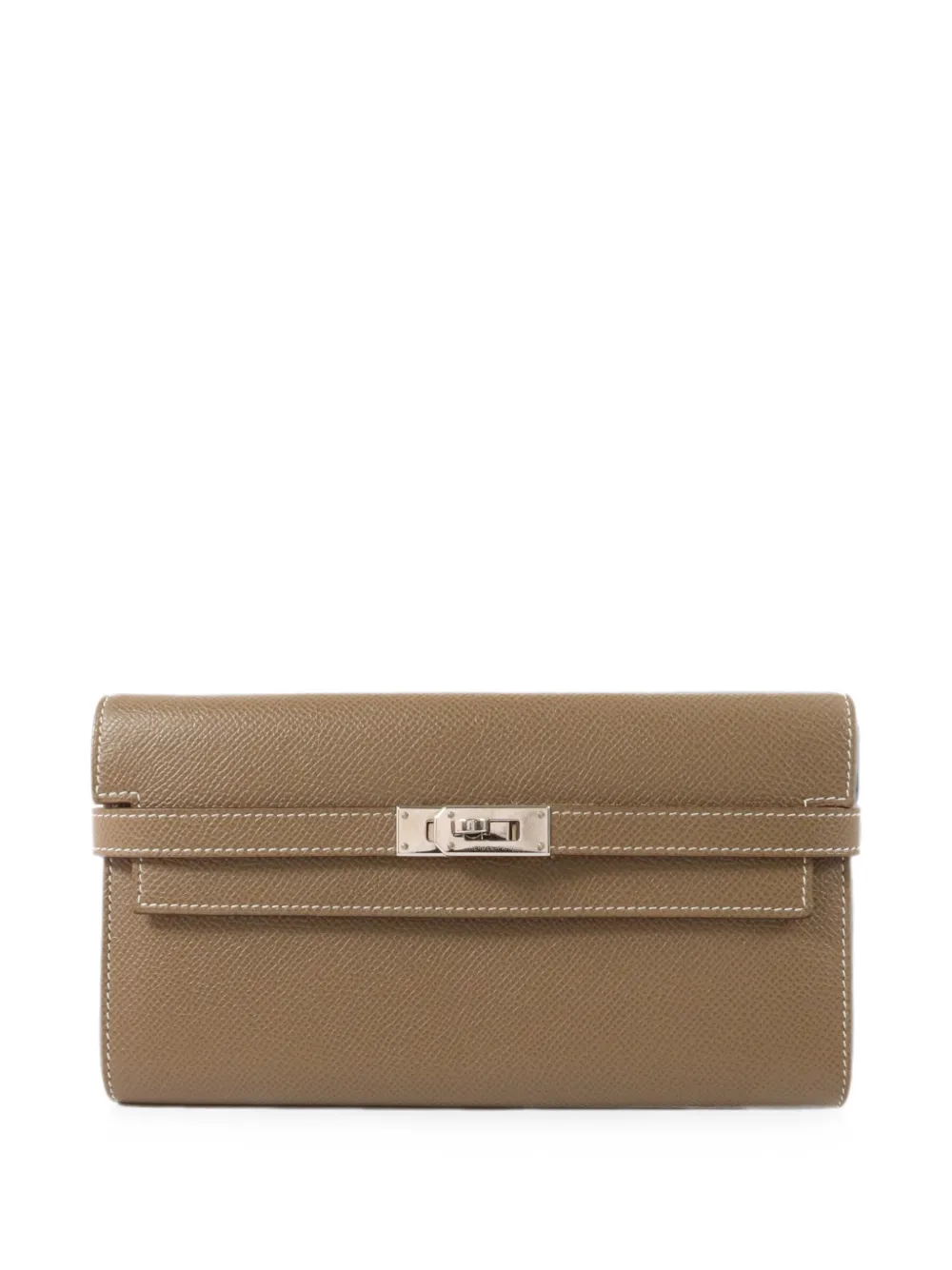 Hermès Pre-Owned Kelly Epsom long wallet - Nude