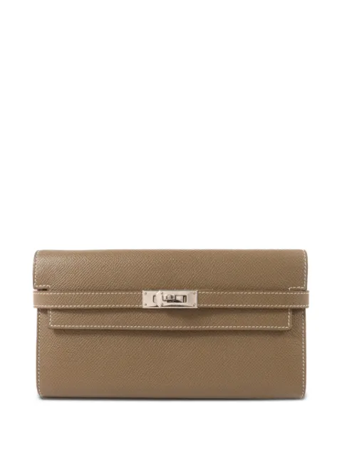 Hermès Pre-Owned Kelly Epsom long wallet