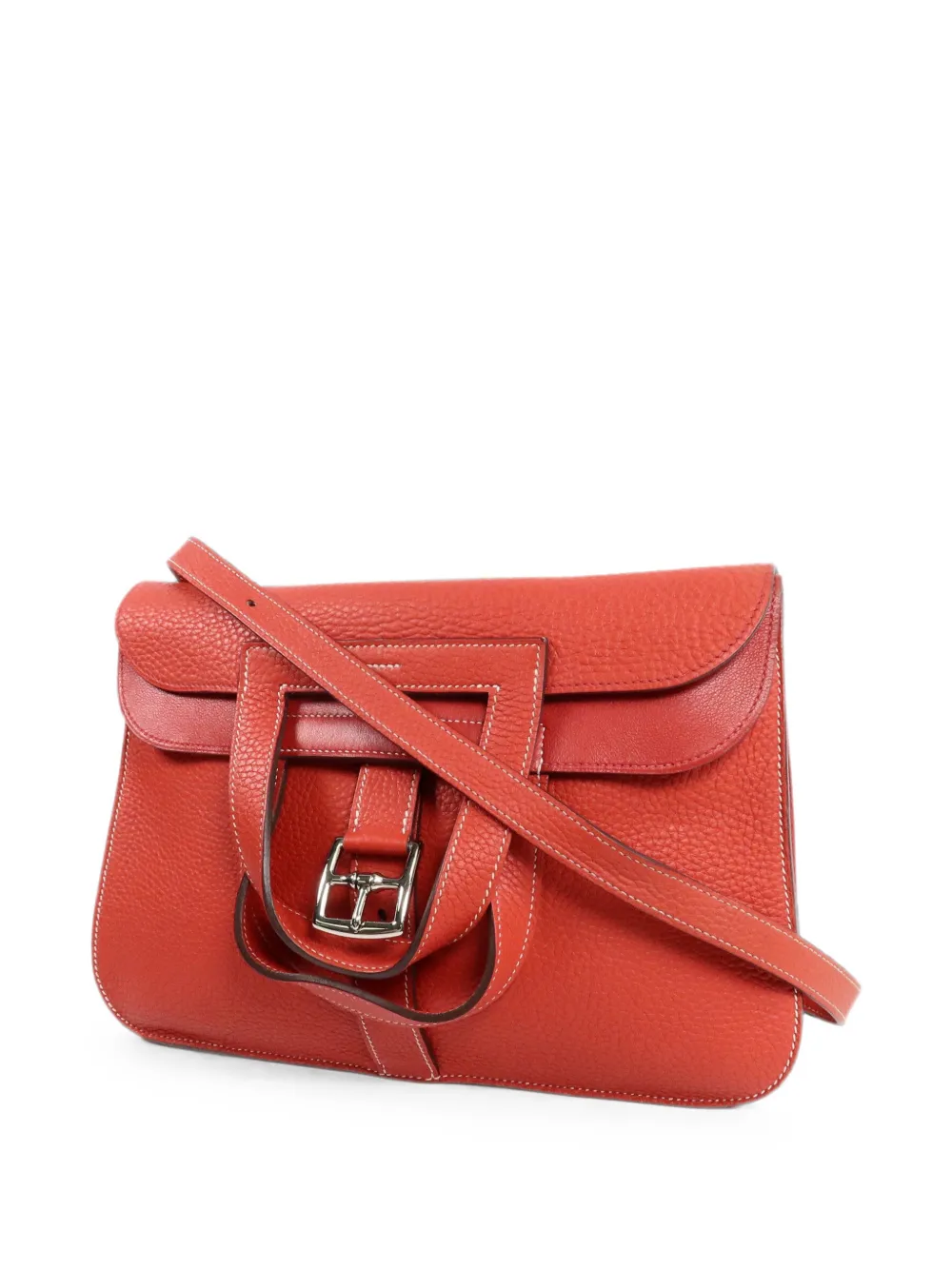 Hermès Pre-Owned 2016 3 Halzan shopper met gesp Rood