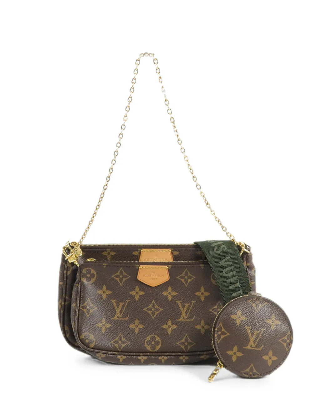 Louis Vuitton Pre-Owned Multi Pochette Accessoires monogram shoulder bag - Brown