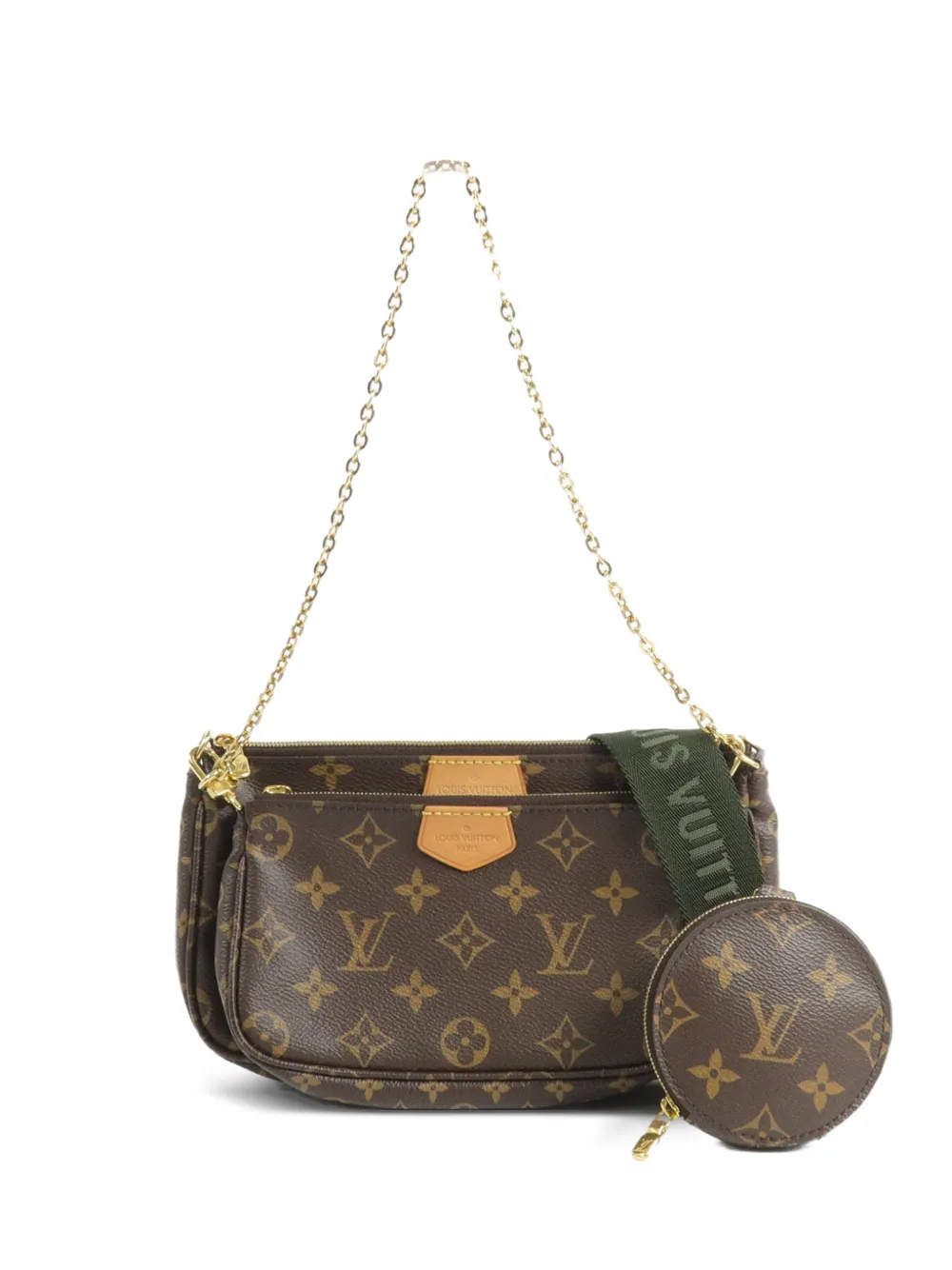 Louis Vuitton Pre-Owned Multi Pochette Accessoires monogram shoulder bag - Braun