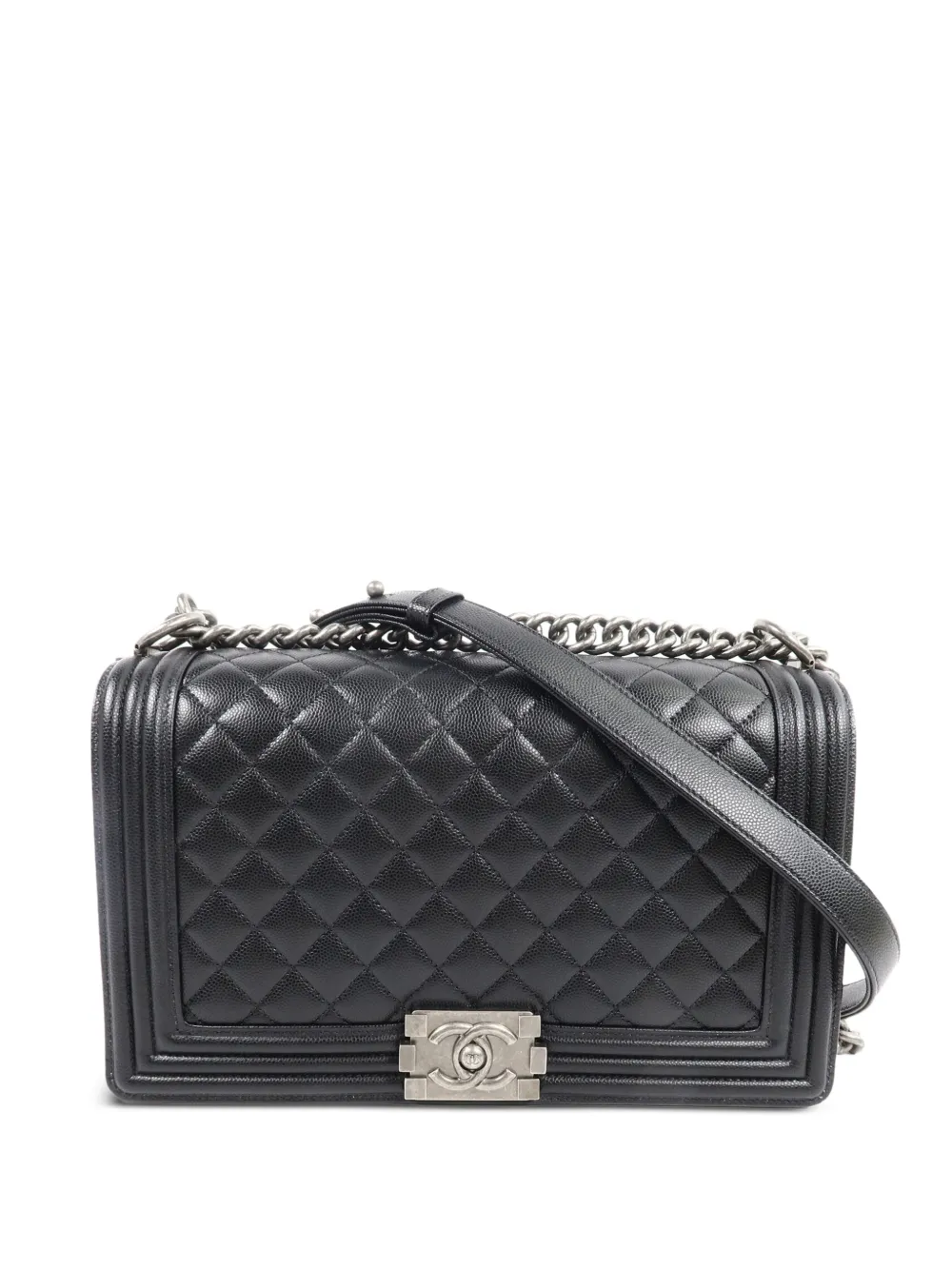 CHANEL Pre-Owned 28 Boy CC chain-strap shoulder bag - Nero