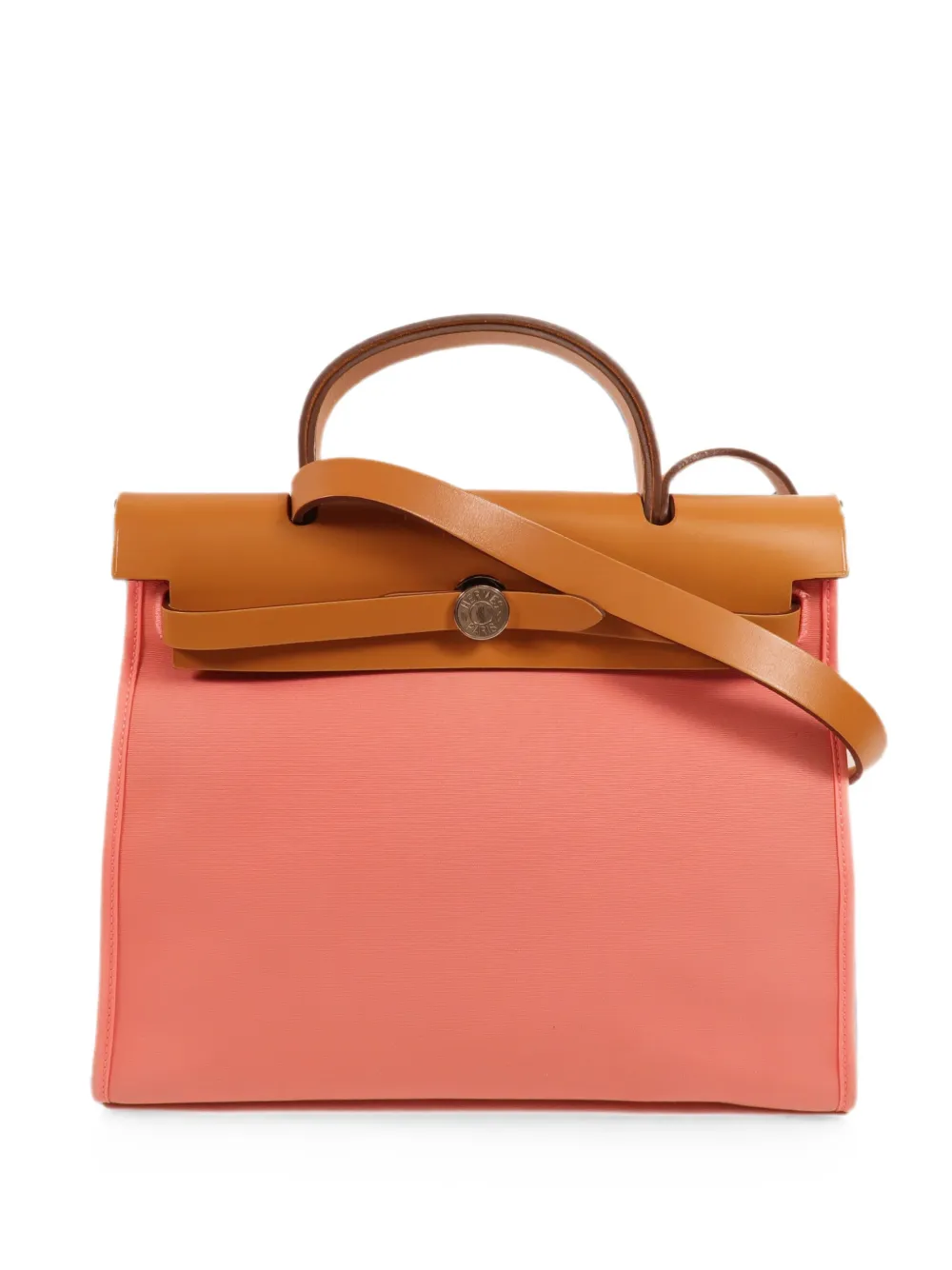 Hermès Pre-Owned 2017 PM Herbag tote bag - Rosa