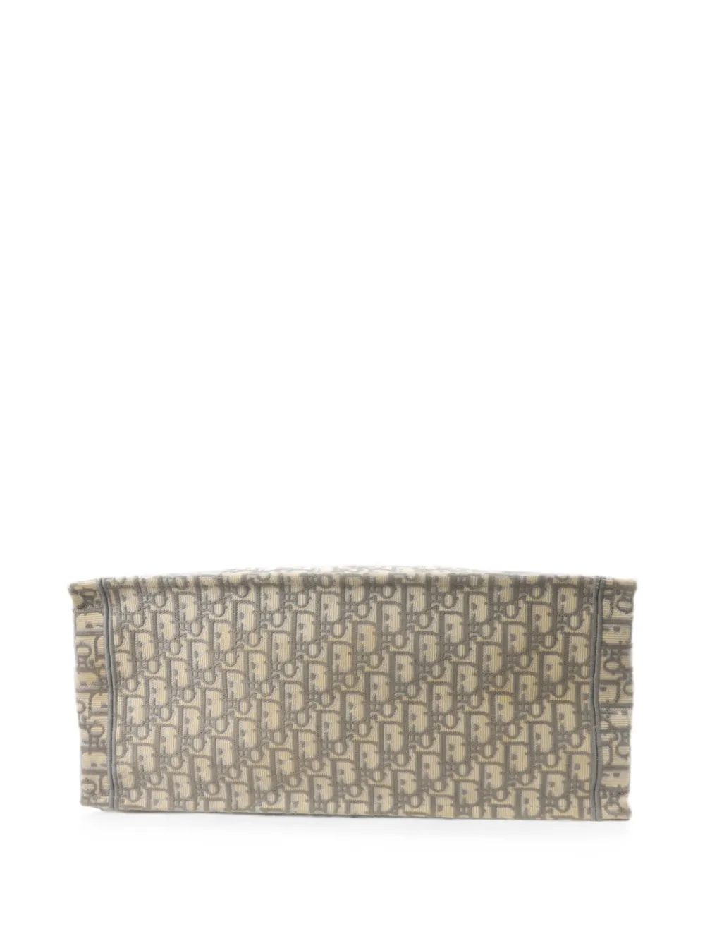 Dior Pre-owned Large Book Tote Oblique Tote Bag in Grey, view 4