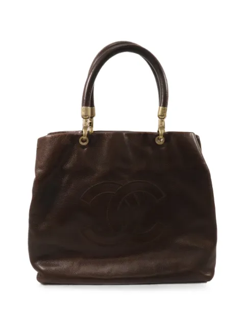 CHANEL Pre-Owned CC-logo tote bag
