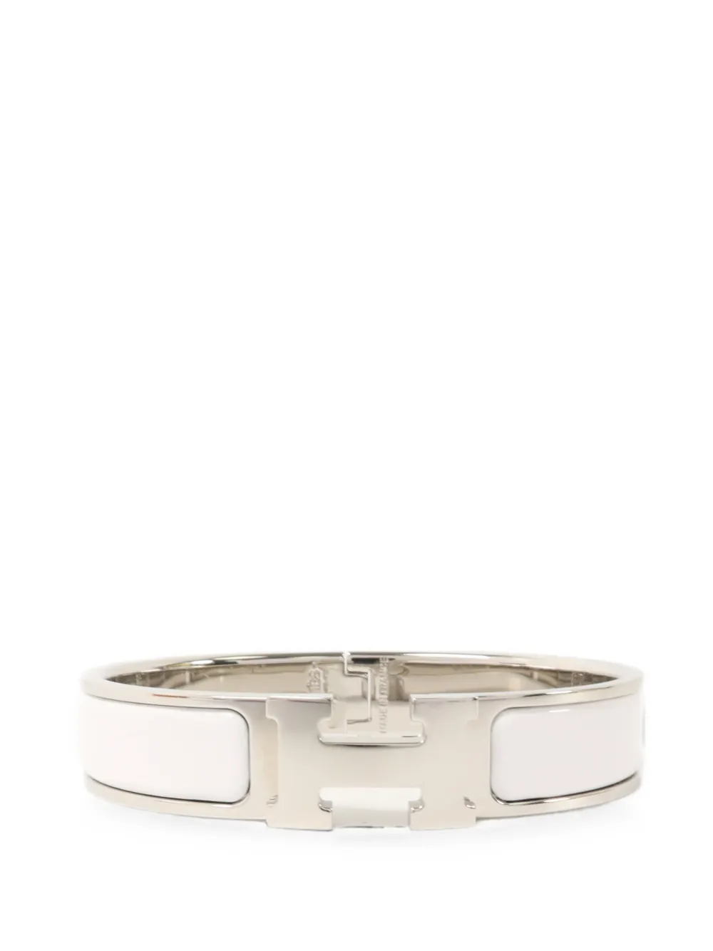Hermès Pre-Owned Clic H bangle - Silber