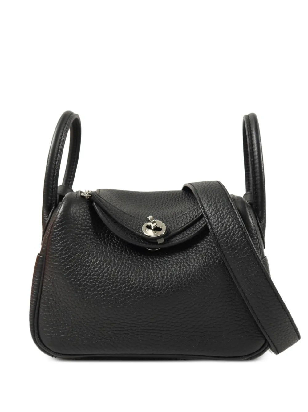 Hermès Pre-Owned 2024 mini Lindy shoulder bag - Nero