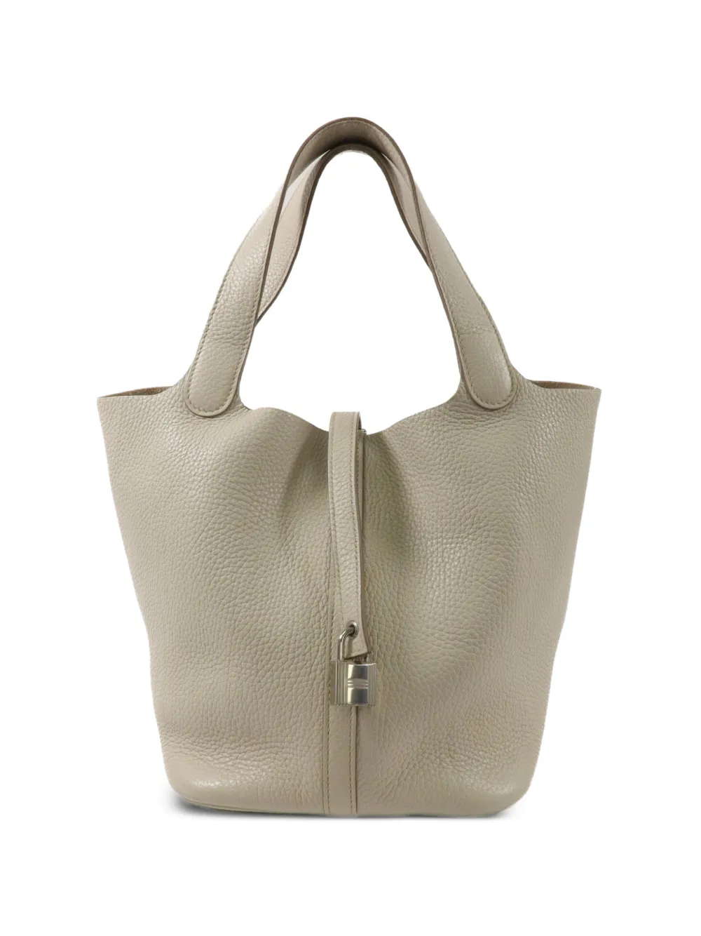 Hermès Pre-Owned 2018 MM Picotin tote bag - Toni neutri