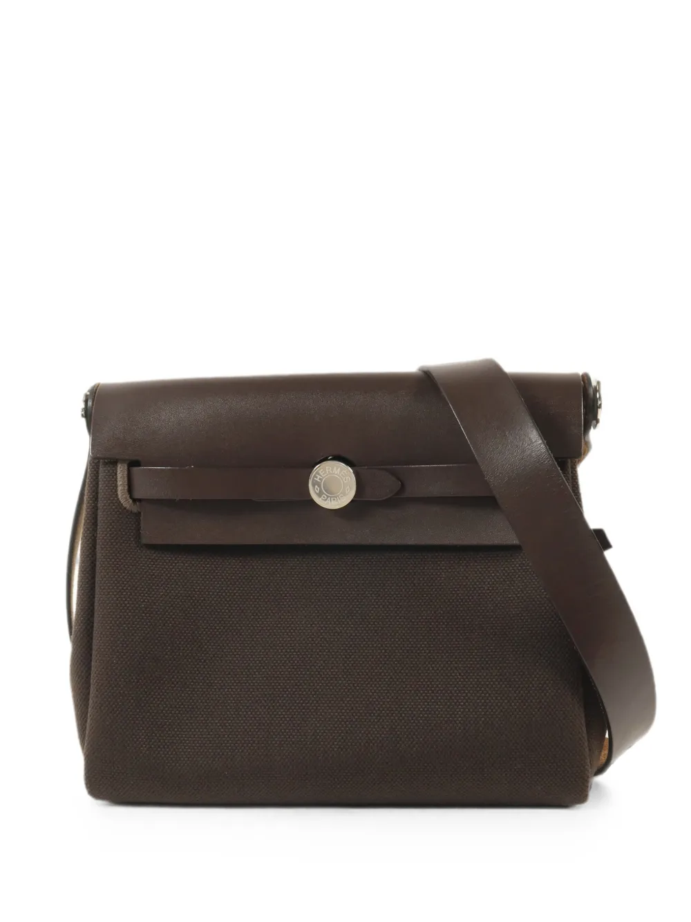 Hermès Pre-Owned mini Herbag shoulder bag - Braun