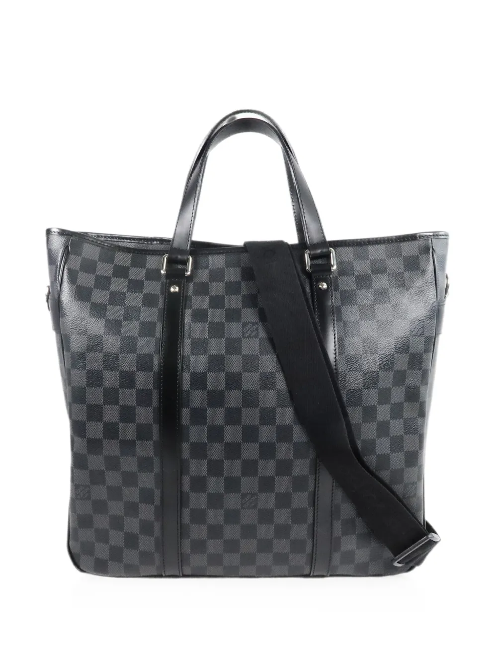 Louis Vuitton Pre-Owned MM Damier Graphite Tadao tote bag - Schwarz