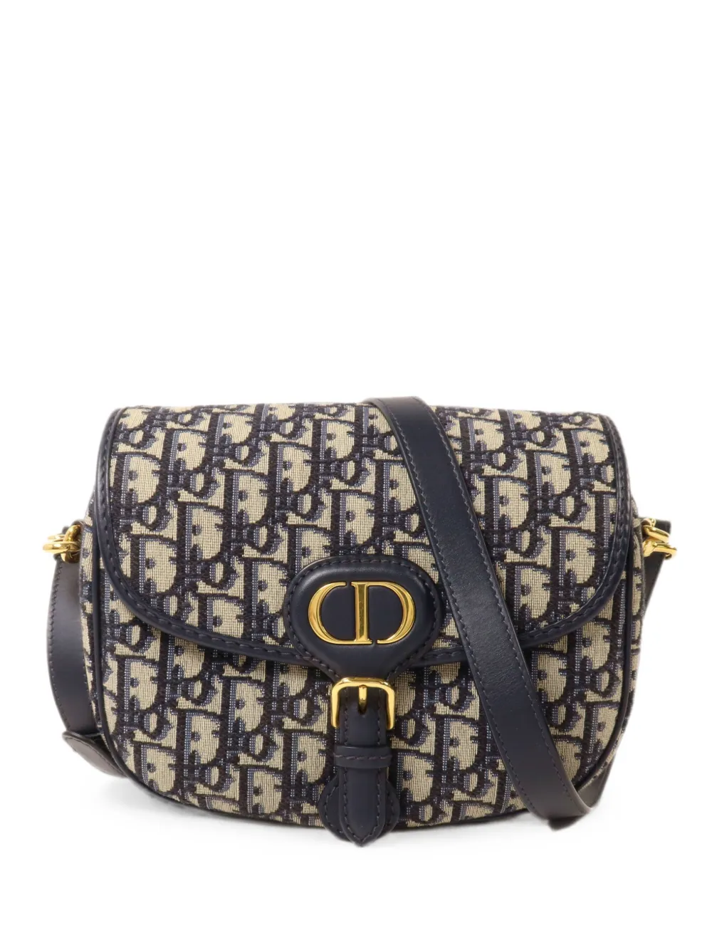Christian Dior Pre-Owned Bobby Oblique cross body bag - Blau