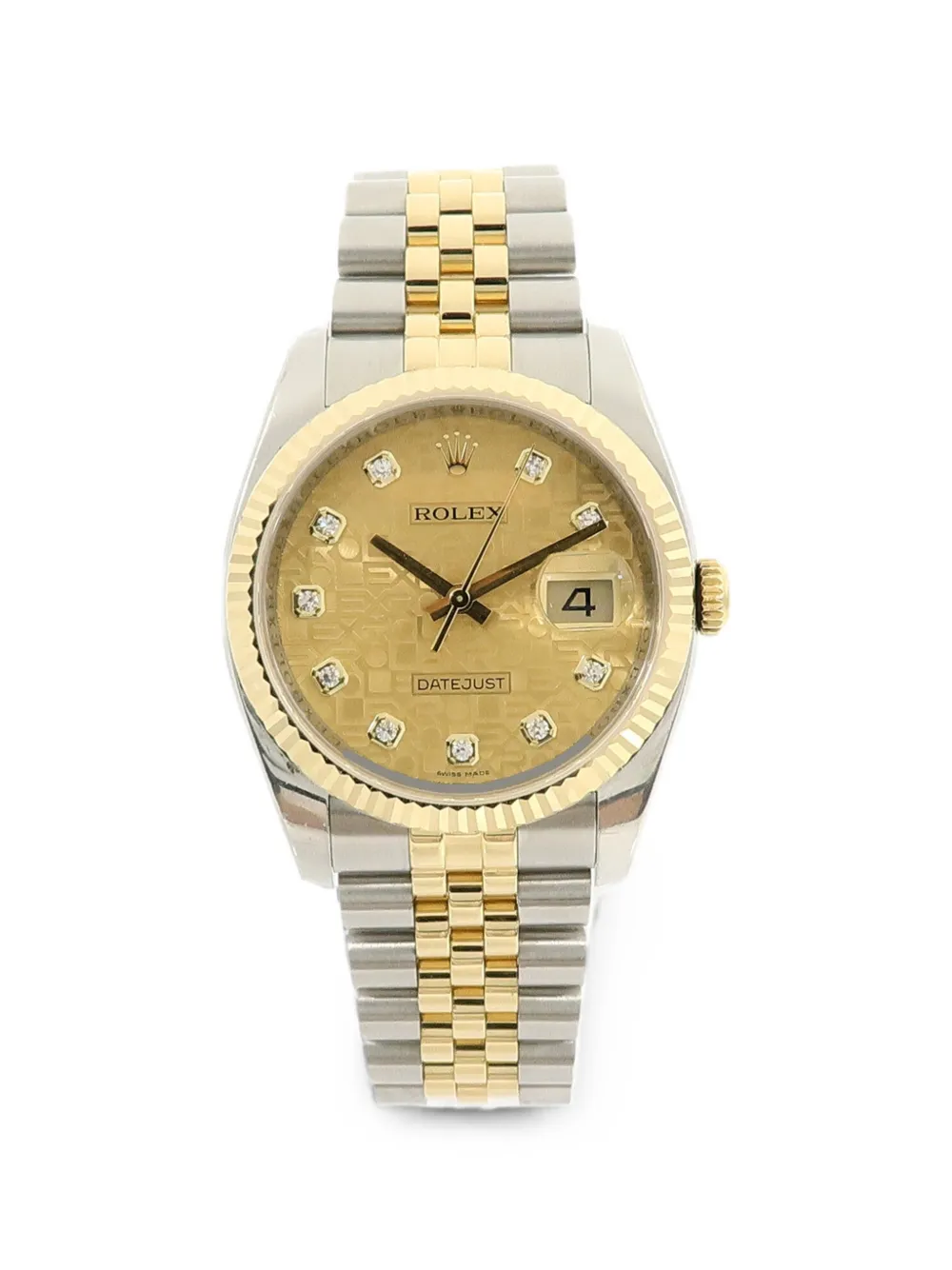 Rolex наручные часы Datejust 36 мм | золотистый | Image 1