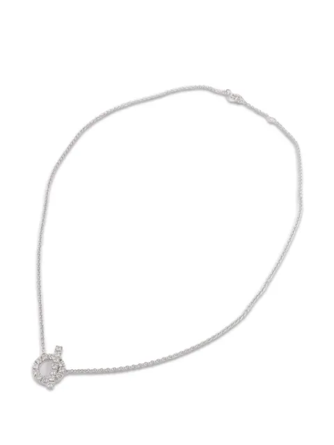 Hermès Pre-Owned collar Finesse con diamantes