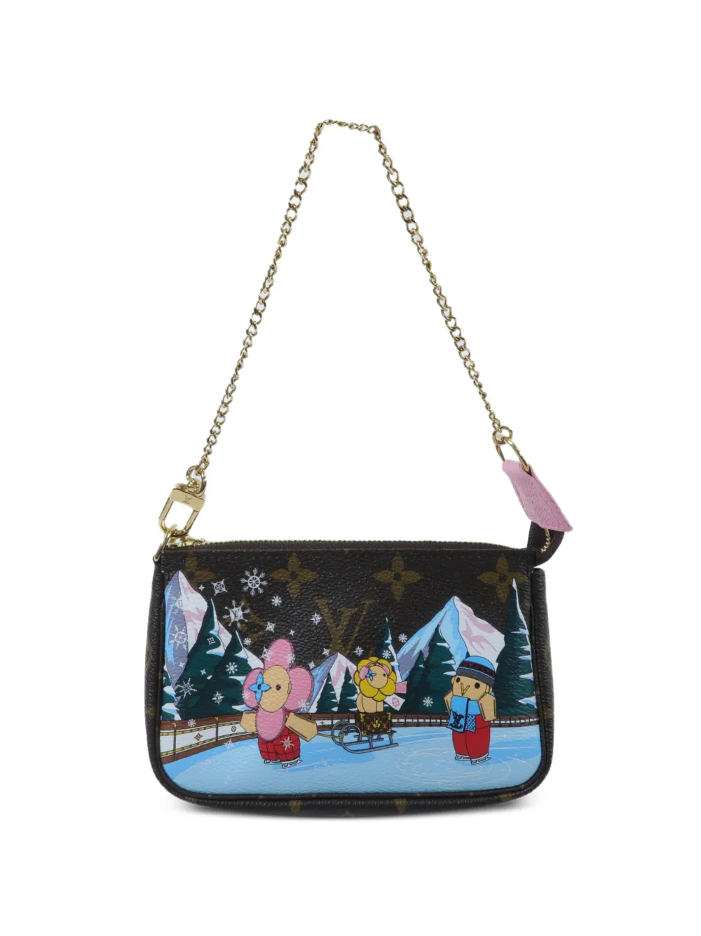 Louis Vuitton Pre-Owned mini Monogram Vivienne shoulder bag - Marrone