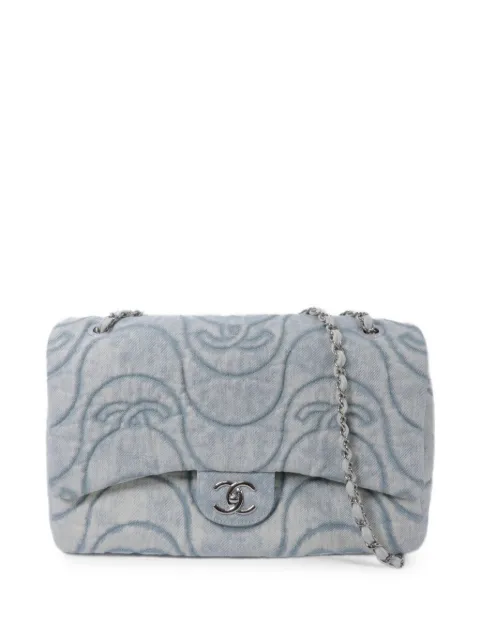 CHANEL Pre-Owned CC denim shoulder bag
