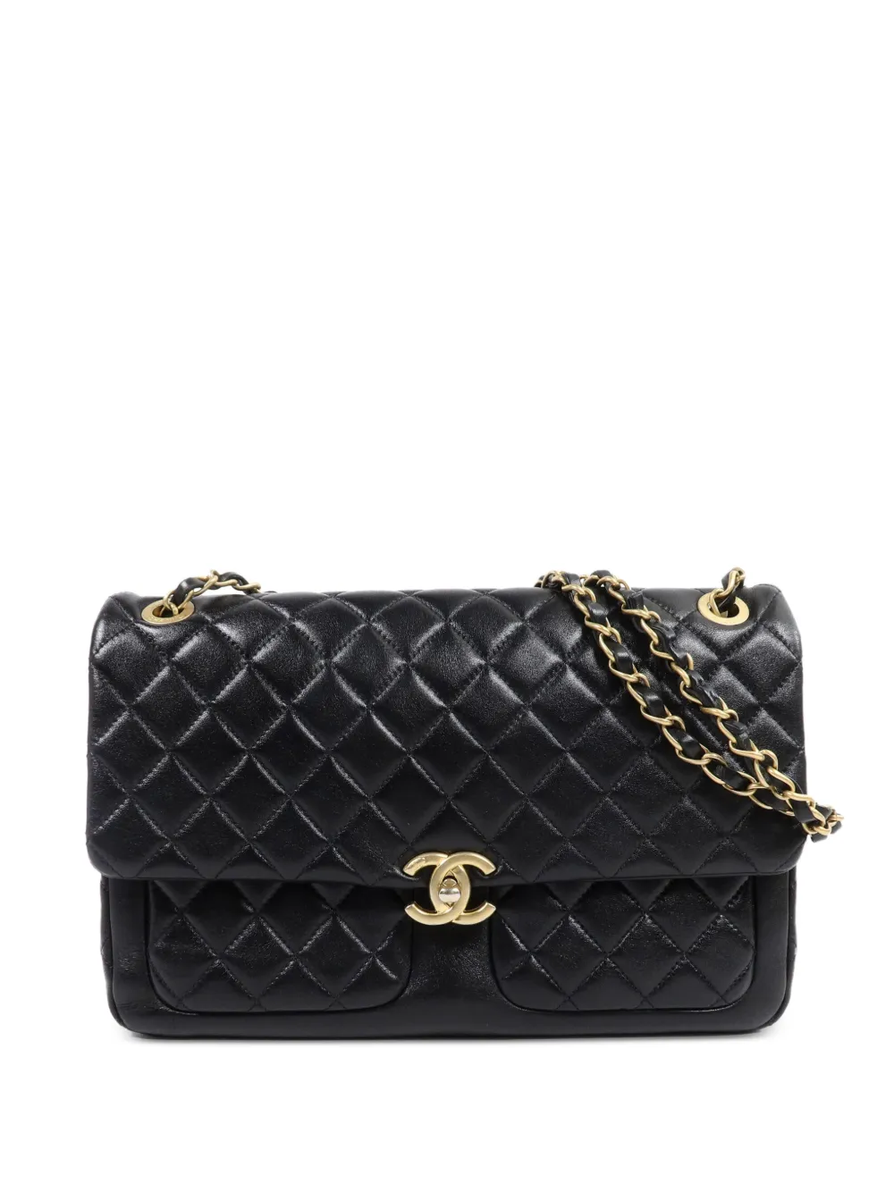 CHANEL Pre-Owned CC turn-lock shoulder bag - Nero