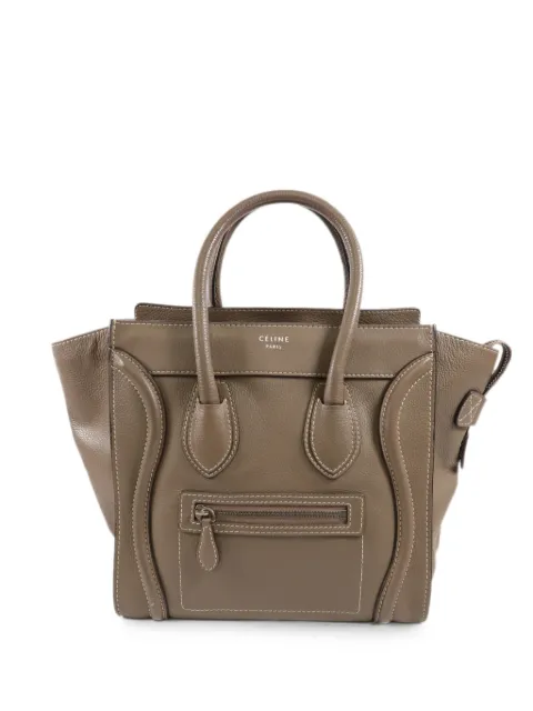 Celine Pre-Owned Micro Luggage tote bag