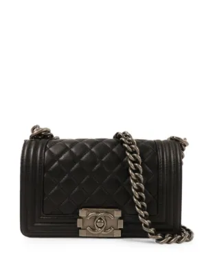 CHANEL Pre-Owned キルティング ハンドバッグ | ブラック | FARFETCH JP