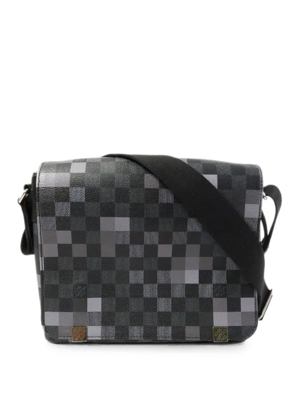 Louis Vuitton Pre-Owned ダミエ グラフィット ピクセル ディストリ