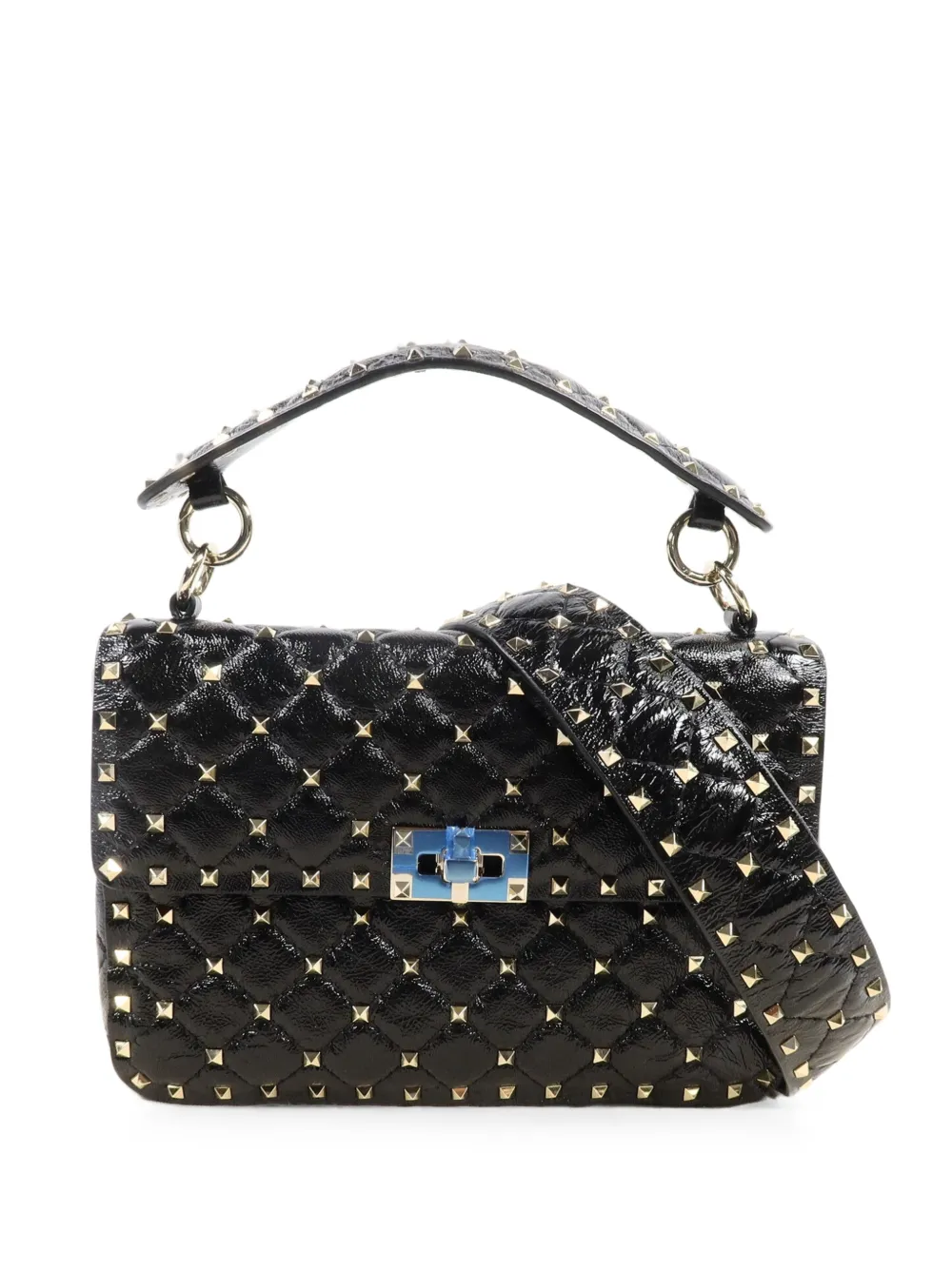 Valentino Garavani Pre-Owned Rockstud Spike shoulder bag - Nero