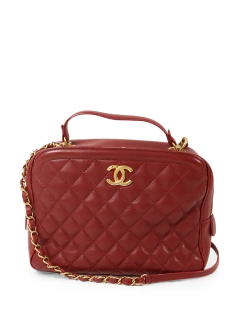 CHANEL Pre-Owned CC quilted shoulder bag