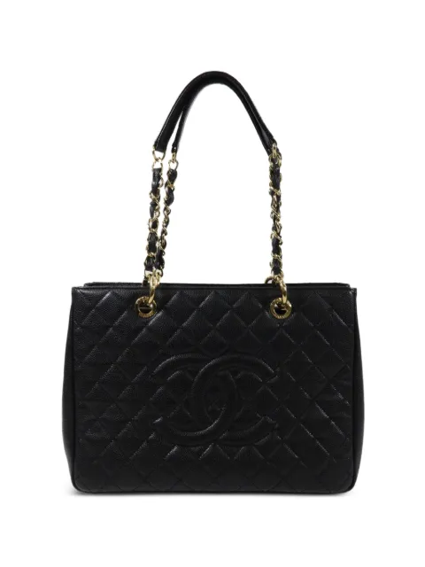 CHANEL Pre-Owned tote con logo CC