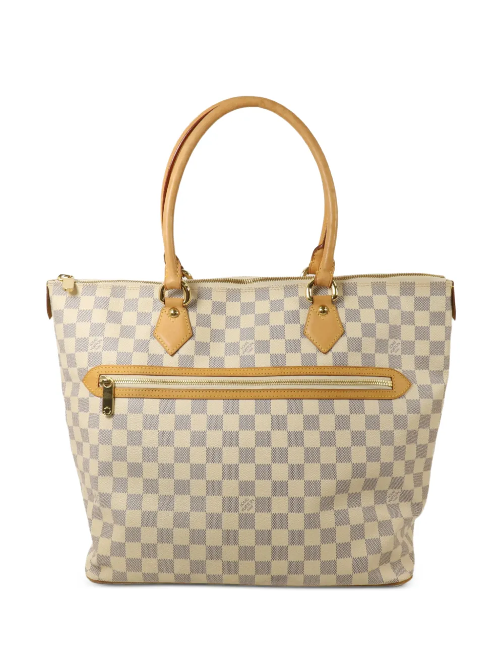 Louis Vuitton Pre-Owned GM Damier Azur Saleya tote bag - Bianco