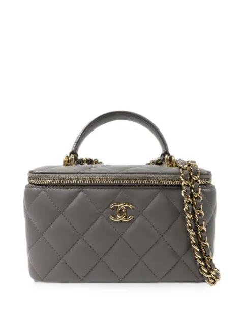 CHANEL Pre-Owned CC quilted vanity bag
