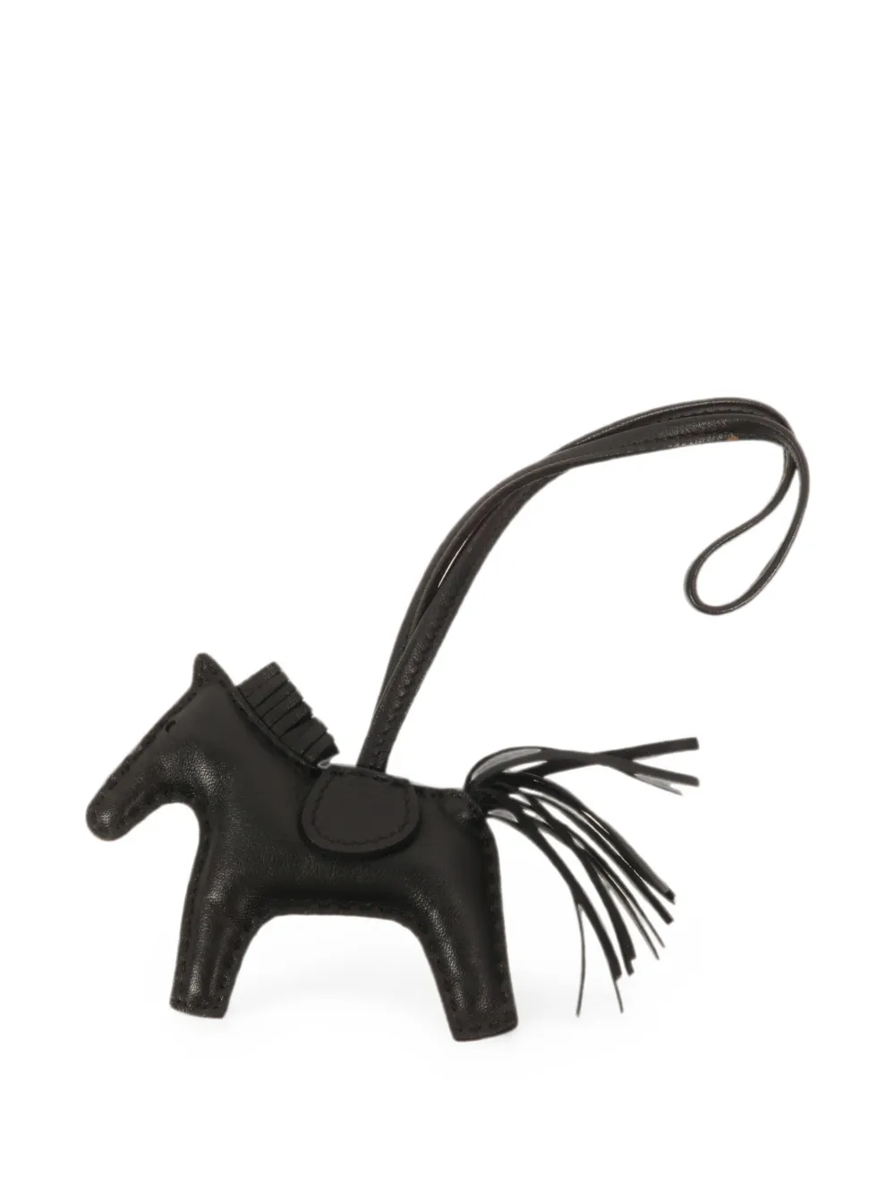 Hermès Pre-Owned PM Rodeo bag charm - Black