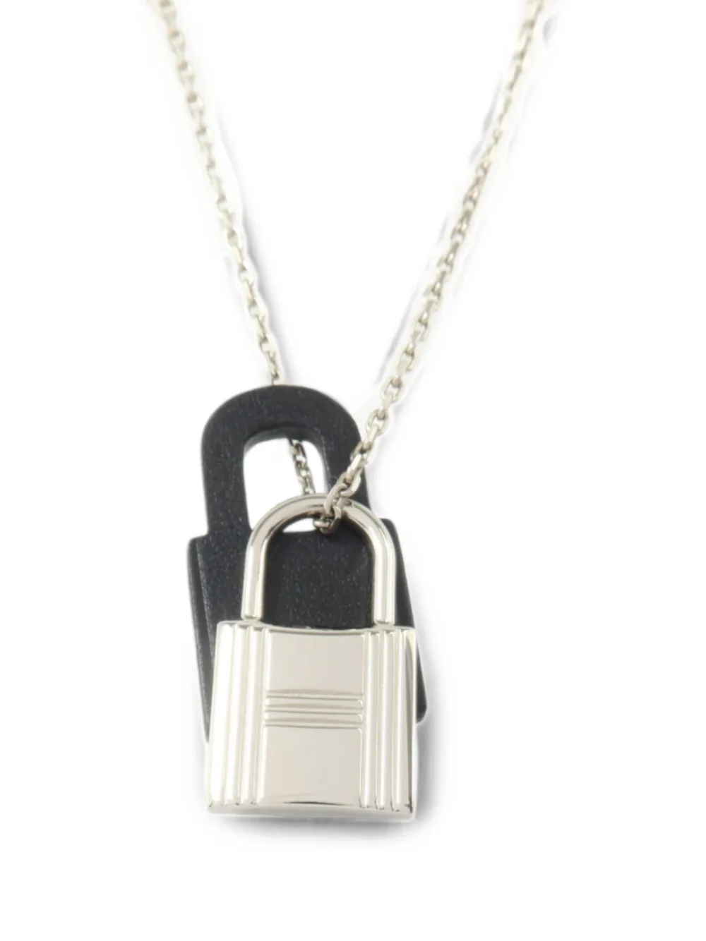 Hermès Pre-Owned O'Kelly necklace - Silver