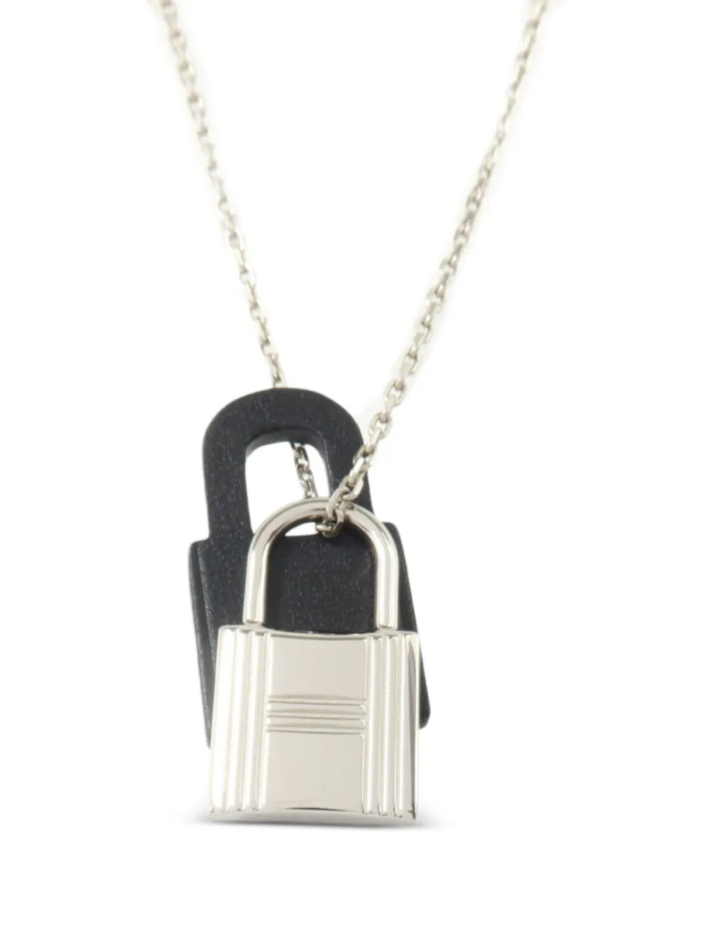 Hermès Pre-Owned O'Kelly necklace - Argento