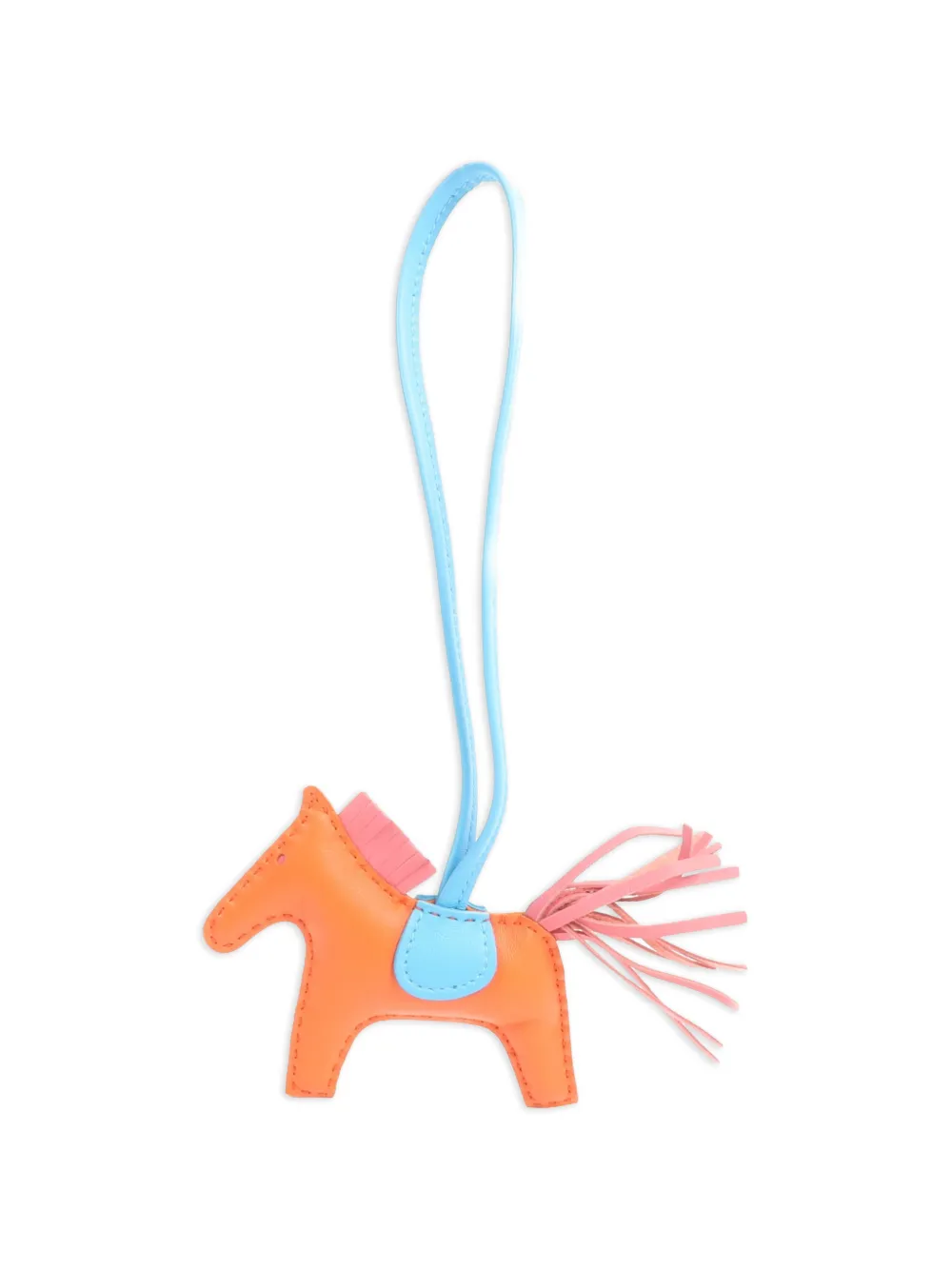 Hermès Pre-Owned PM Rodeo bag charm - Orange