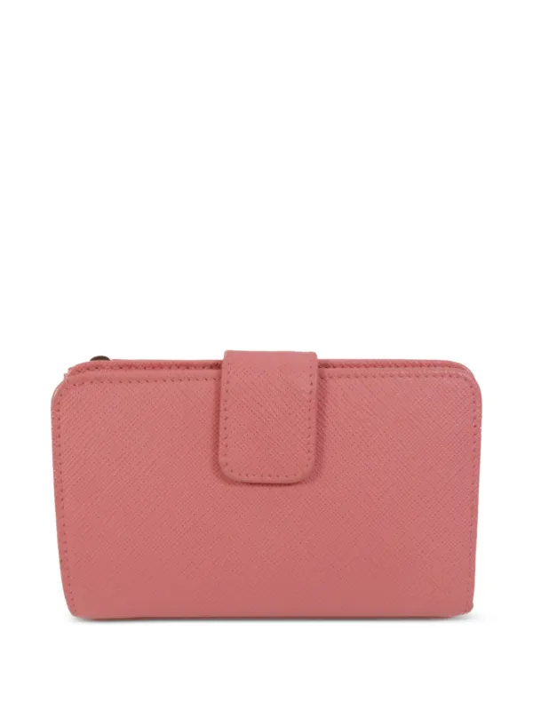 Prada Pre-Owned 二つ折り ファスナー財布 | ピンク | FARFETCH JP