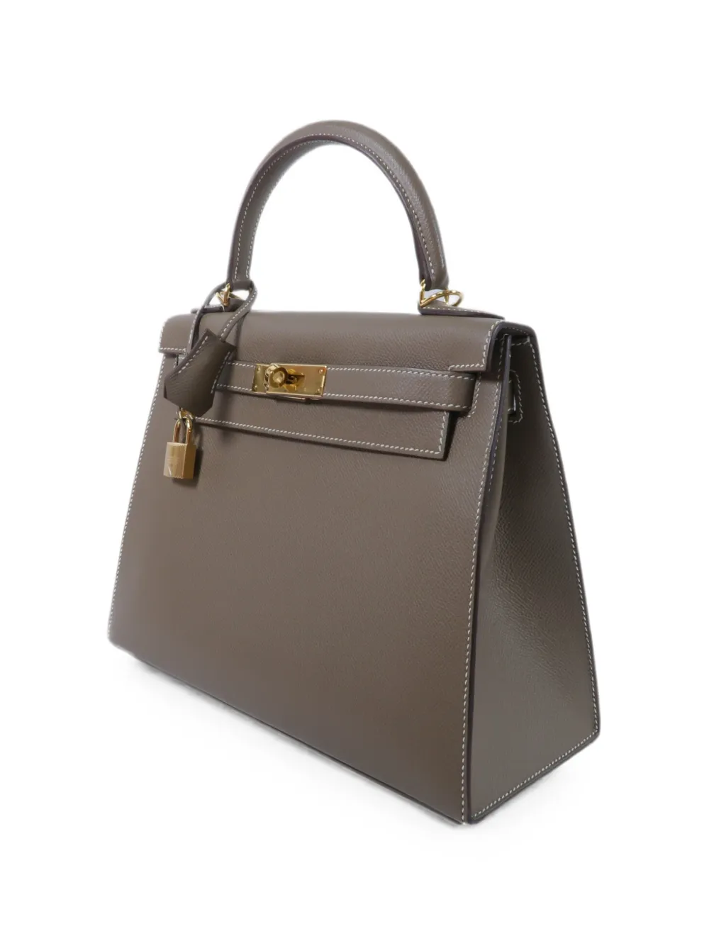 Hermès Pre-Owned Kelly 28 two-way handbag Bruin