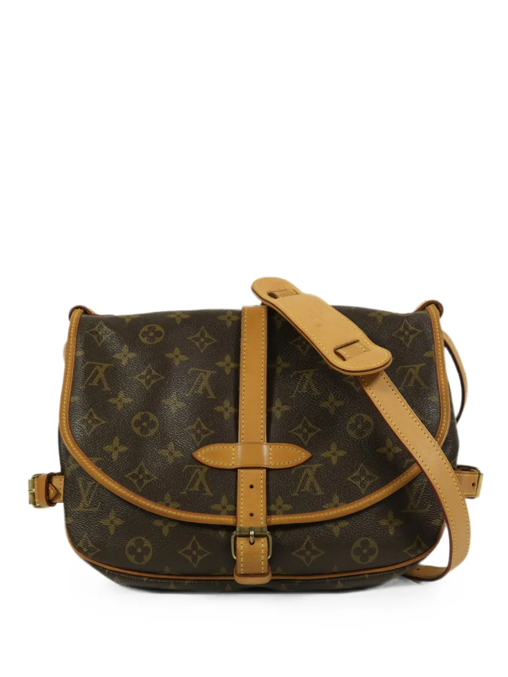 Louis Vuitton Pre-Owned Saumur 30 Monogram cross body bag - Marrone