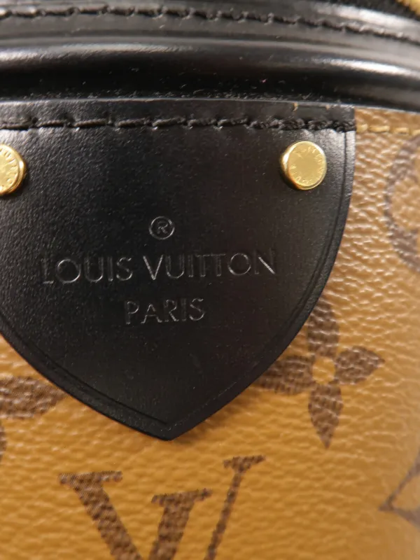 Louis Vuitton Pre-Owned Reverse Cannes Monogram Mini Bag | Brown