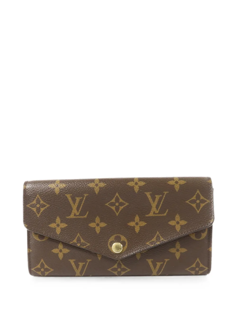 Louis Vuitton Pre-Owned Portefeuille Sarah Monogram wallet - Braun