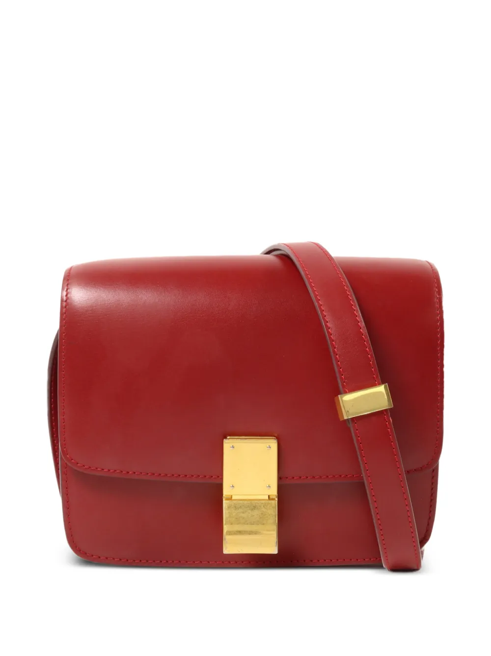 Celine Pre-Owned Classic Box mini bag - Rosso