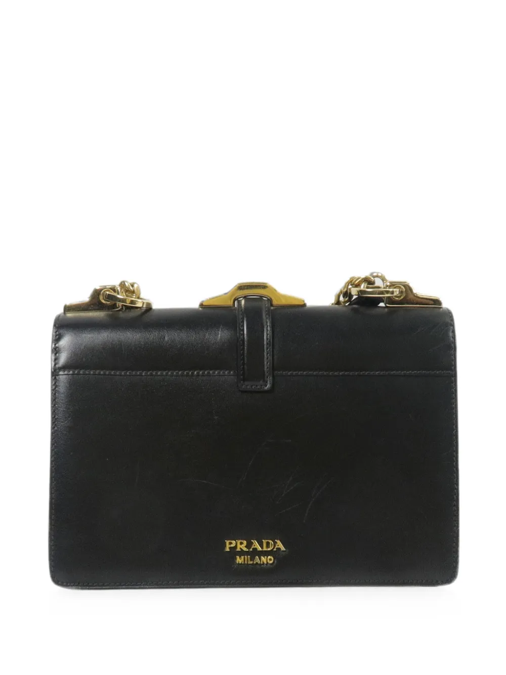 Prada Pre-Owned Belle chain shoulder bag - Black