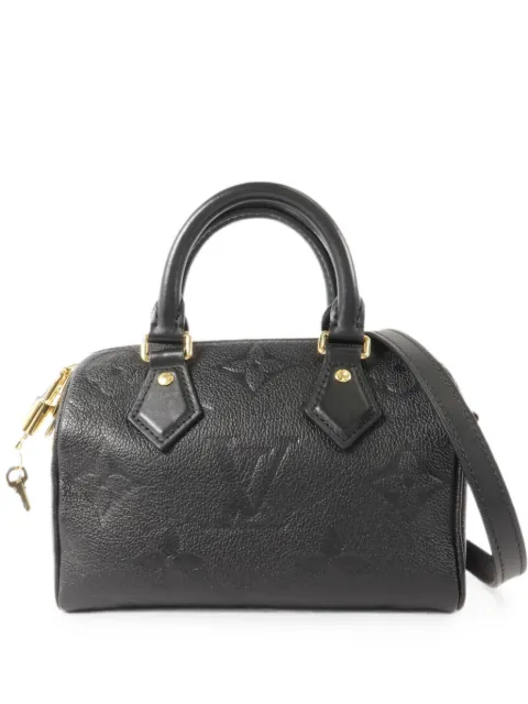 Louis Vuitton Pre-Owned Empreinte Speedy Bandouliere 20 Monogram mini bag