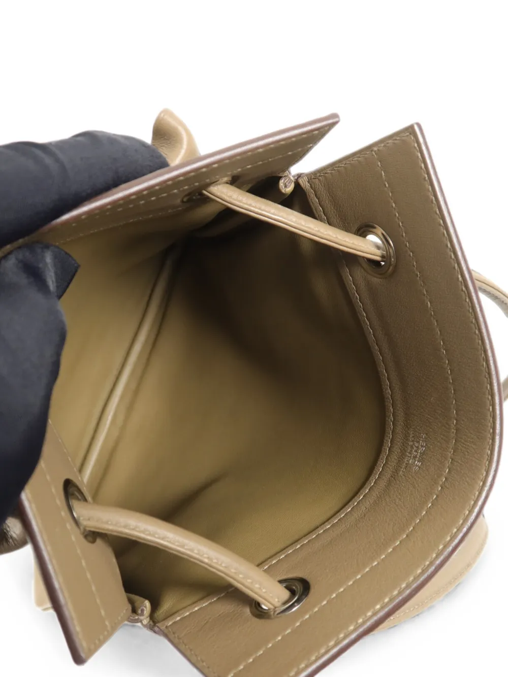 Hermès Pre-Owned 2019 Mini Aline shoulder bag Bruin
