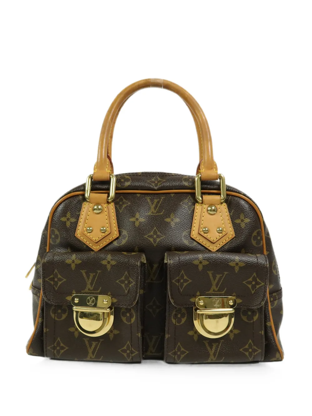Louis Vuitton Pre-Owned PM Manhattan Monogram-pattern tote bag - Brown